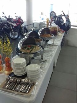 food catering services provided by canape catering malaysia for auto bavaria bmw kl & glenmarie
